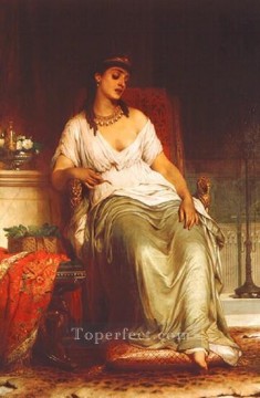  francis arte - Thomas Francis Cleopatra pintor victoriano Frank Bernard Dicksee